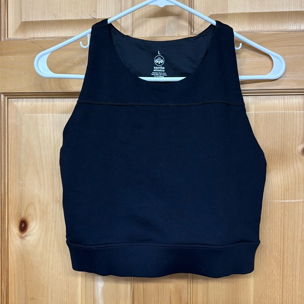 Senita Athletics Malibu Crop Top Sports Bra